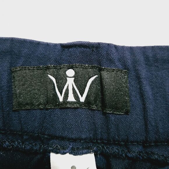 Viv Collection Womens Pants Blue Size Small Rayon Blend Pullon Stretch Pockets - Picture 6 of 12